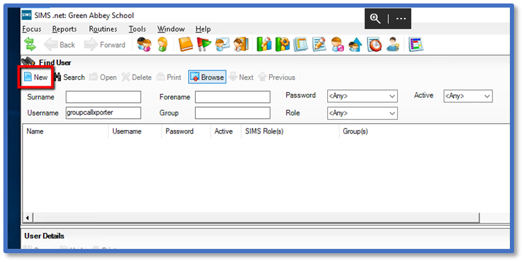 Xporter: SIMS: Login 2 Failed - Login failed for user