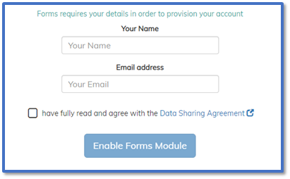 Forms: Enable Forms